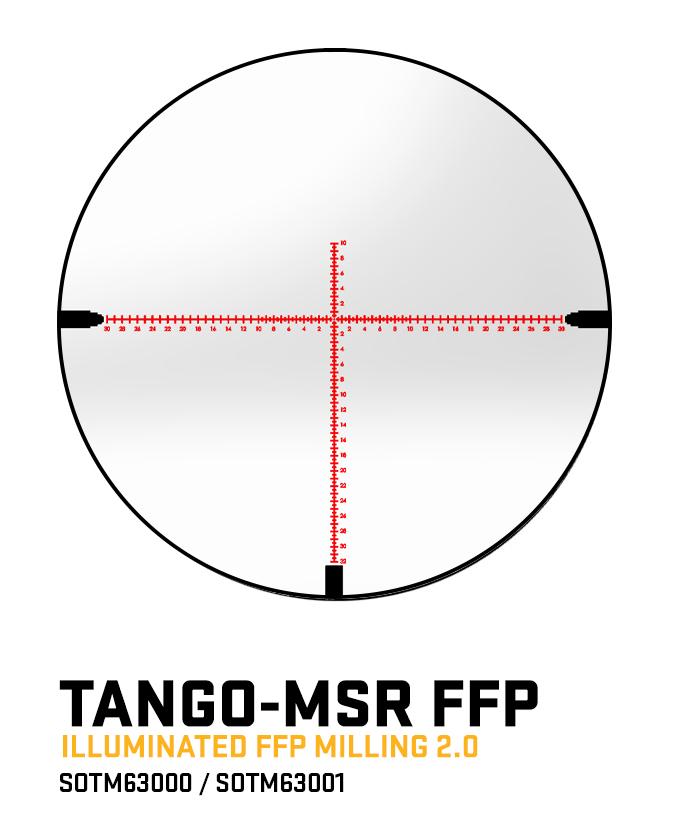 Sig Sauer Tango-MSR 2-12x44 34mm FFP MRAD Black w MSR Mount Picture of Sig Sauer SIG TANGO MSR 2-12X40MM 34MM FFP MRAD BLK W/ MSR-MOUNT