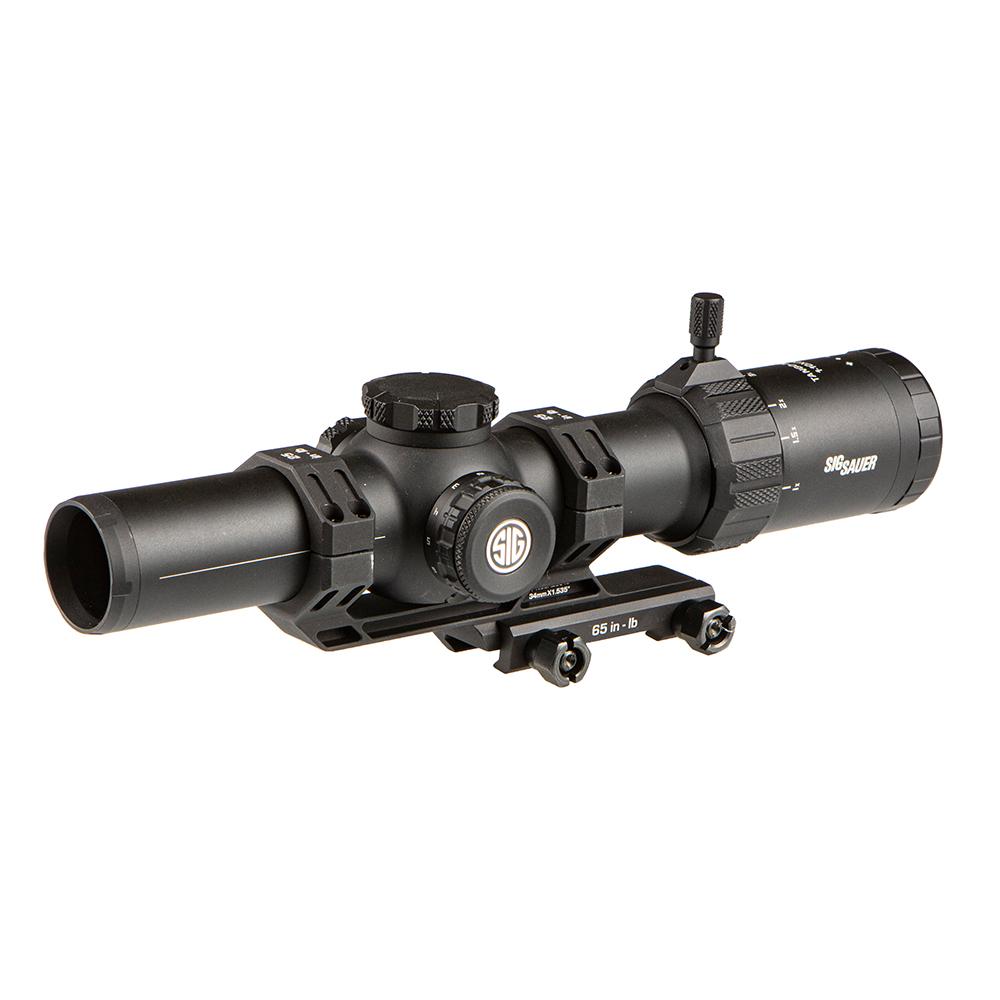 Sig Sauer TANGO-MSR LPVO Rifle Scope 1-10x28 34mm SFP BDC-10 Illum Black Picture of Sig Sauer Sig TANGO MSR 1-10X28 34MM SFP ILLUMINATED BDC 10 BLK W/1.535 MOUNT