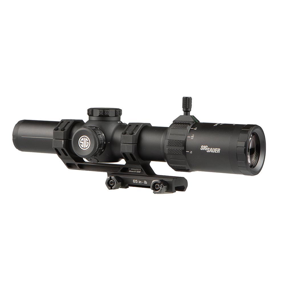Sig Sauer TANGO-MSR LPVO Rifle Scope 1-10x28 34mm SFP BDC-10 Illum Black Picture of Sig Sauer Sig TANGO MSR 1-10X28 34MM SFP ILLUMINATED BDC 10 BLK W/1.535 MOUNT