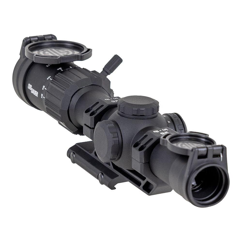 Sig Sauer Tango-MSR Rifle Scope 1-6x24 30mm SFP Hellfire FL-6 MOA Illum. Black with Mount Picture of Sig Sauer SIG TANGO-MSR 1-6X24 30MM SFP HELLFIRE ILLUMINATED FL-6 MOA W/ MOUNT