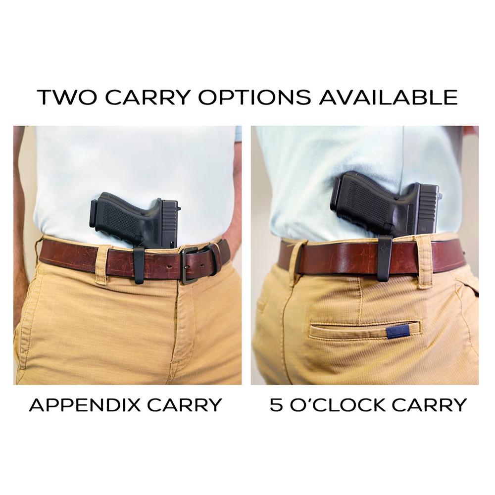 MFT Minimalist Appendix IWB Holster for Sig P365 X-Macro/P365-Fuse Black Ambi Picture of Mission First Tactical Mission First Tactical Sig Sauer P365 X-MACRO Inside Waistband Holster