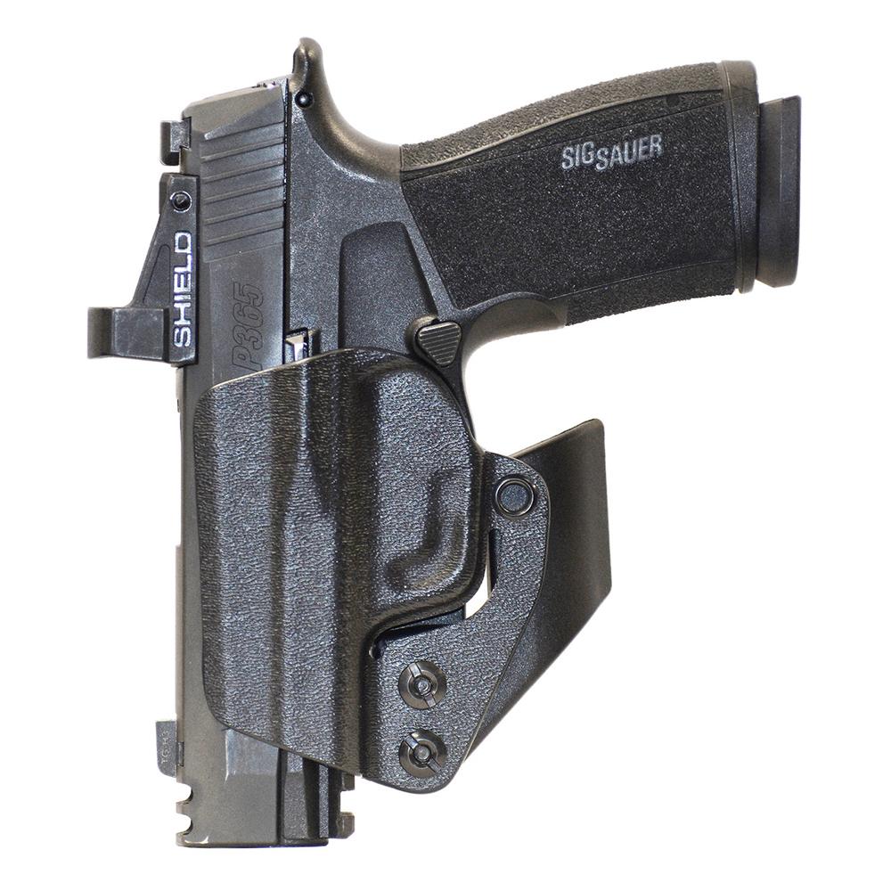 MFT Minimalist Appendix IWB Holster for Sig P365 X-Macro/P365-Fuse Black Ambi Picture of Mission First Tactical Mission First Tactical Sig Sauer P365 X-MACRO Inside Waistband Holster