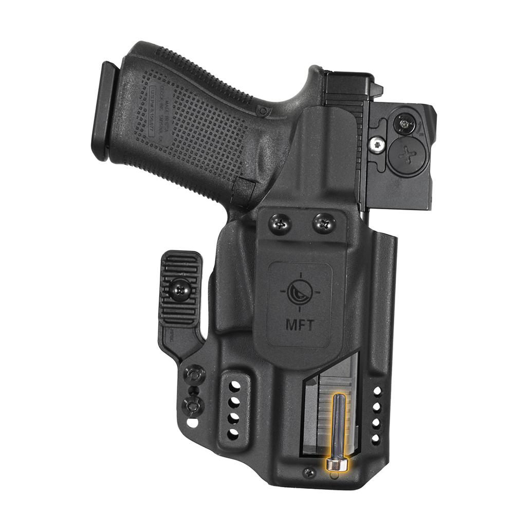 Mission First Tactical Pro Series IWB Holster for Glock 19/45 and Ruger RXM Black Ambi Picture of Mission First Tactical MFT for Glock 19/45 Ruger RXM Inside Waistband Holster