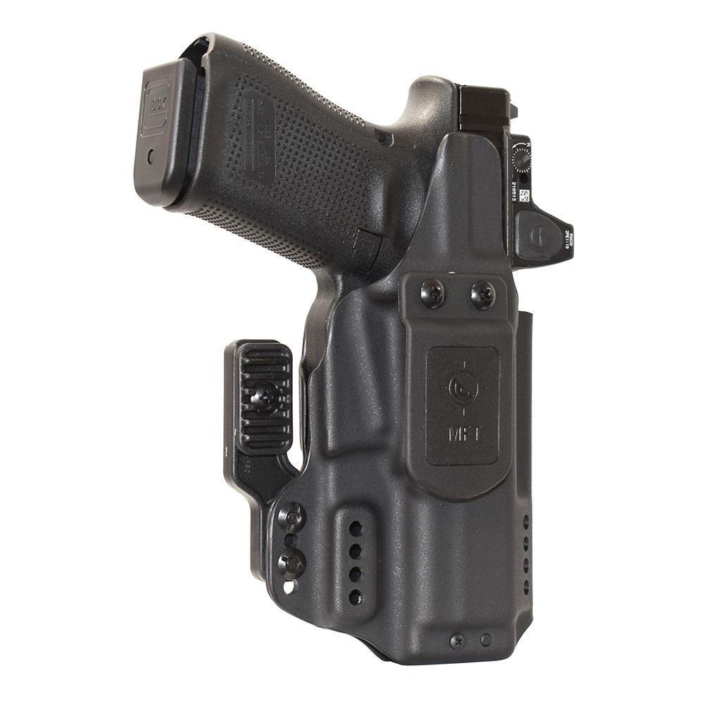 Mission First Tactical Pro Series IWB Holster for Glock 19/45 and Ruger RXM Black Ambi Picture of Mission First Tactical MFT for Glock 19/45 Ruger RXM Inside Waistband Holster
