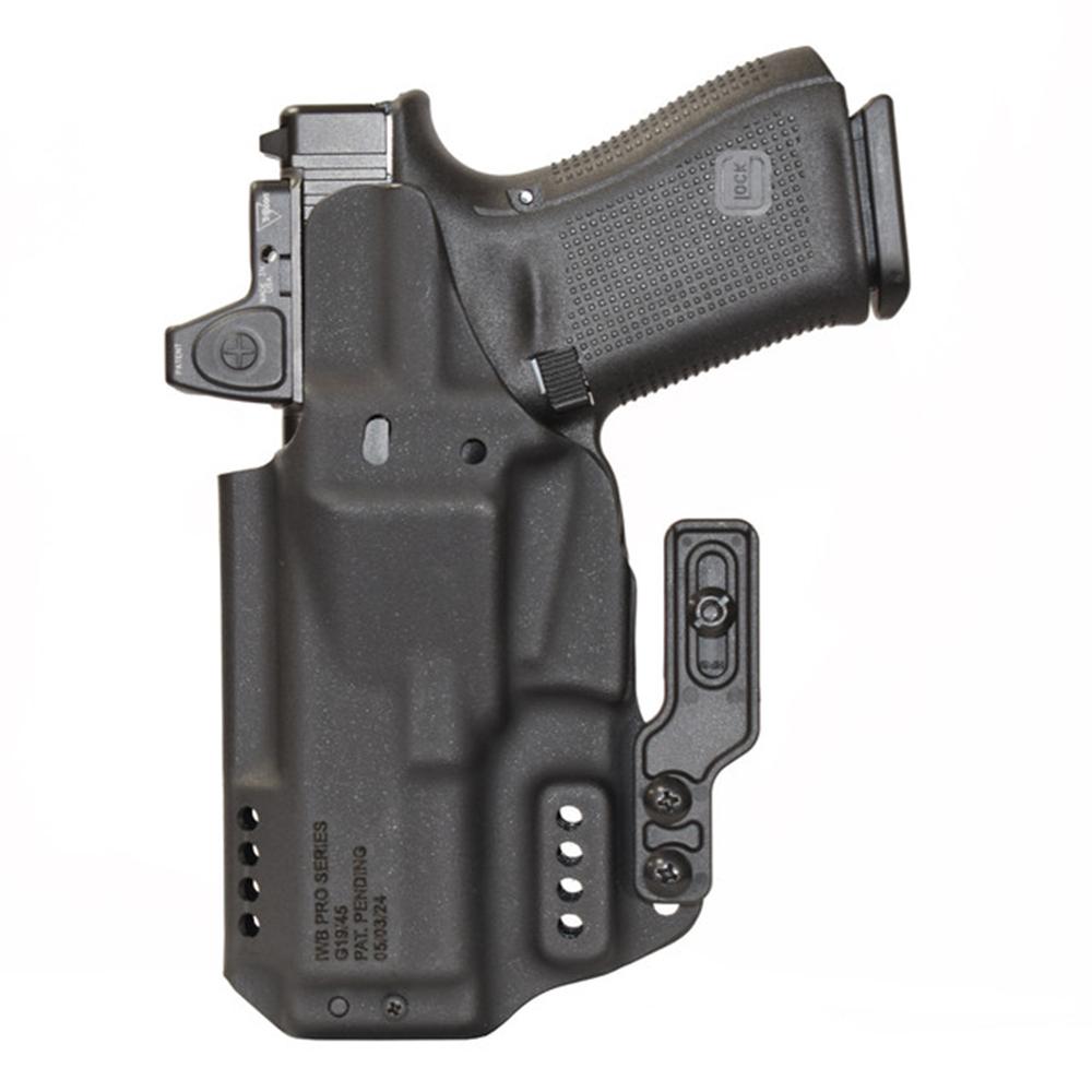 Mission First Tactical Pro Series IWB Holster for Glock 19/45 and Ruger RXM Black Ambi Picture of Mission First Tactical MFT for Glock 19/45 Ruger RXM Inside Waistband Holster