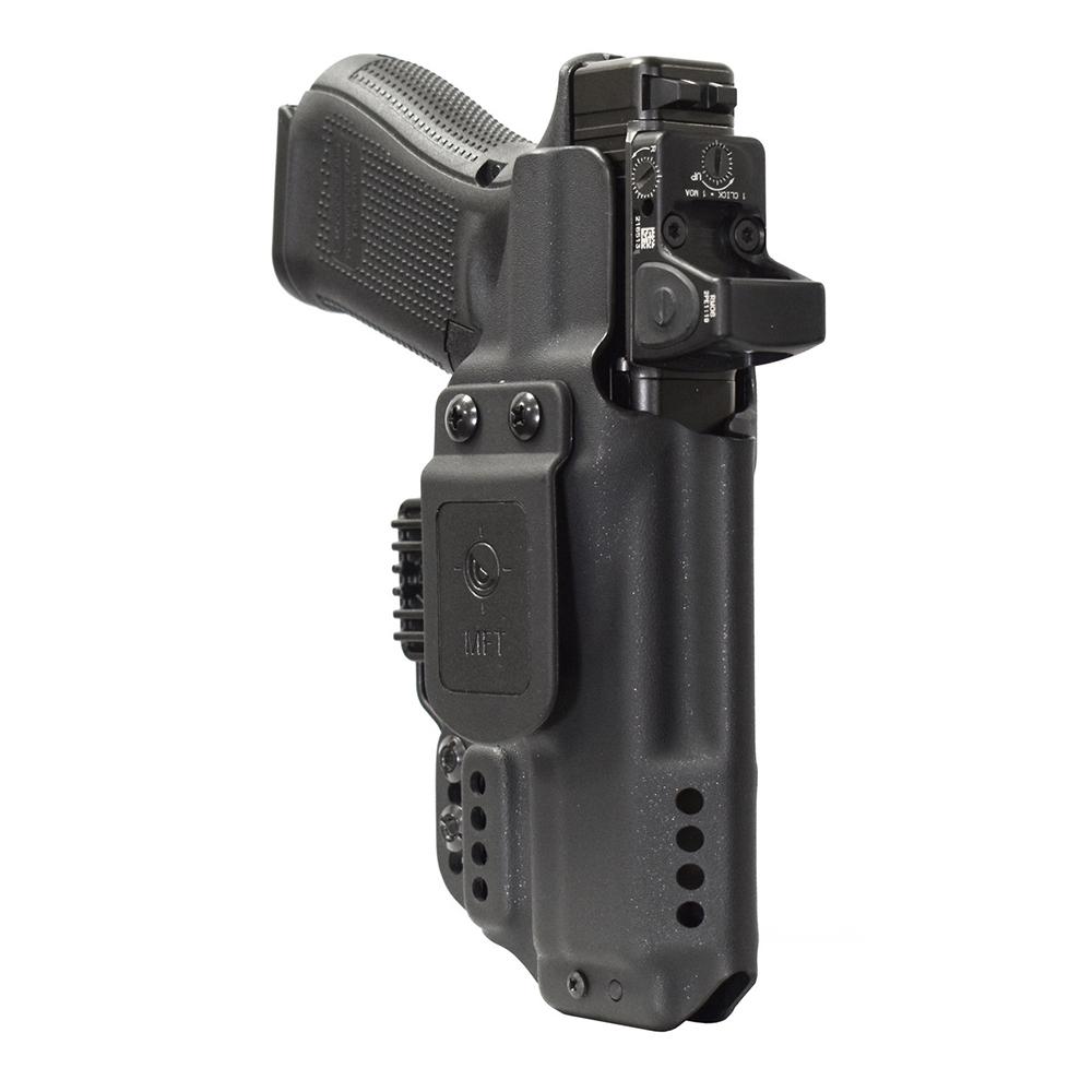 Mission First Tactical Pro Series IWB Holster for Glock 19/45 and Ruger RXM Black Ambi Picture of Mission First Tactical MFT for Glock 19/45 Ruger RXM Inside Waistband Holster
