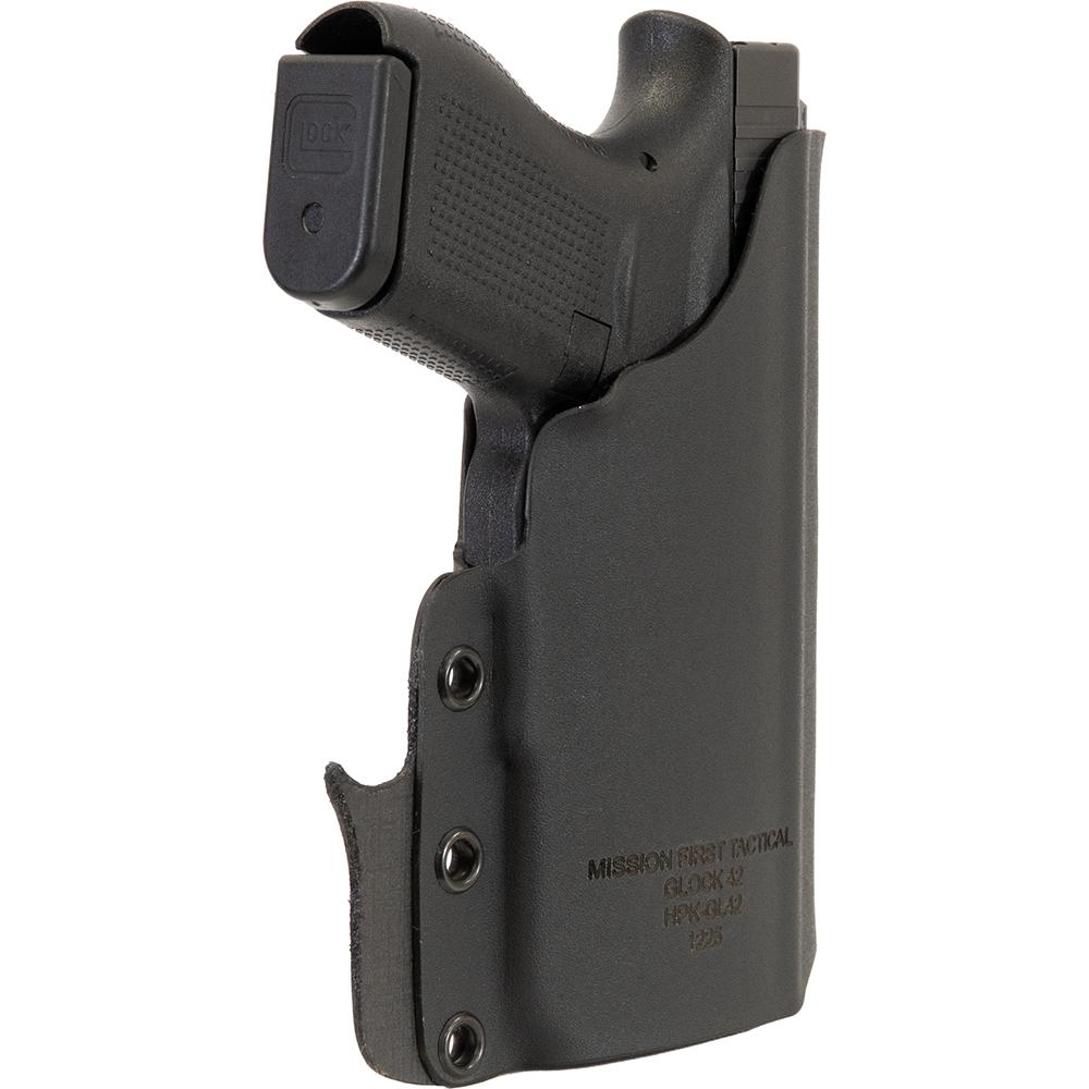 Mission First Tactical Pocket Holster for Glock 42 Black Ambi Picture of Mission First Tactical Glock 42 - Kydex Style