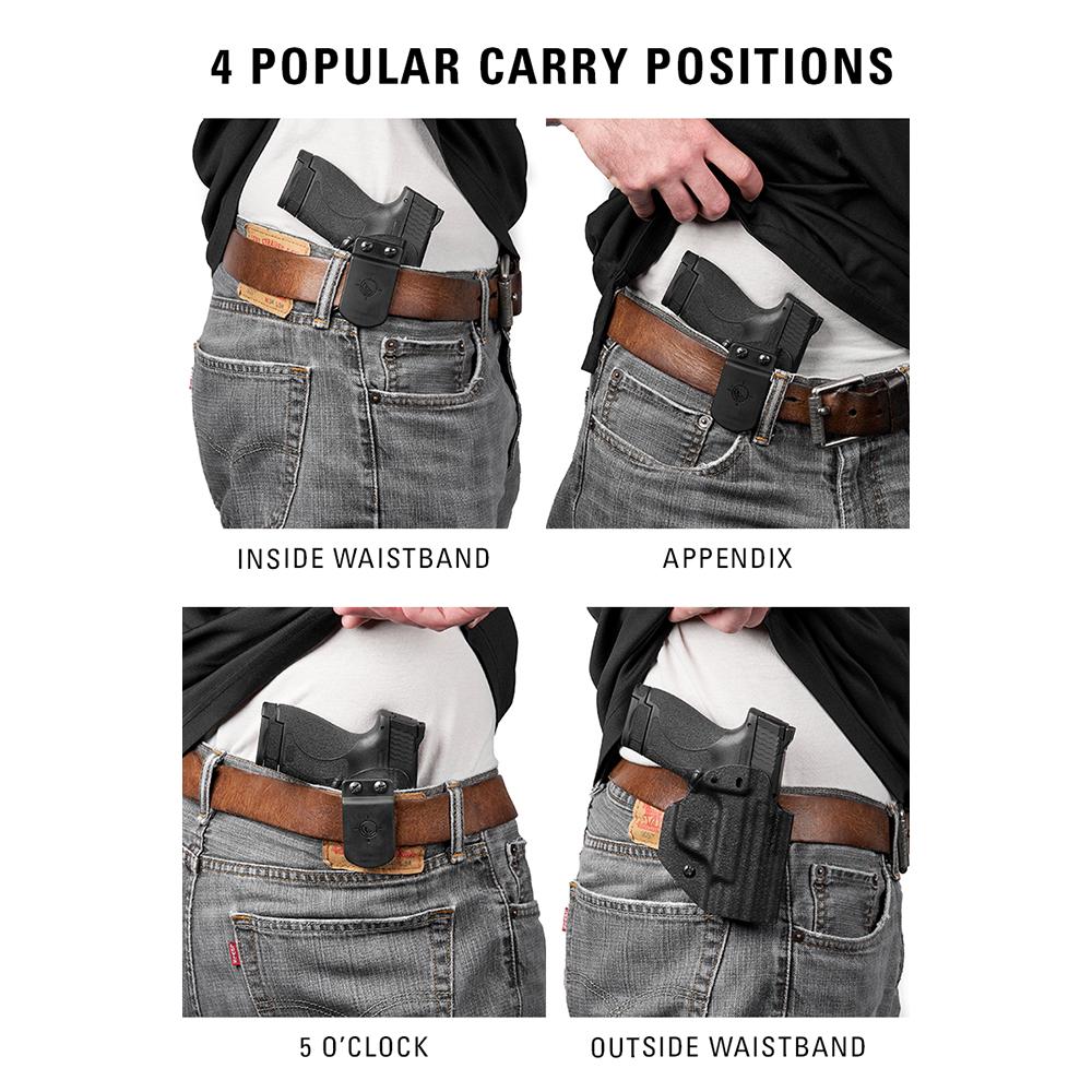 Mission First Tactical AIWB/OWB Holster for Sig P365-FUSE Black Ambi Picture of Mission First Tactical Sig P365-FUSE