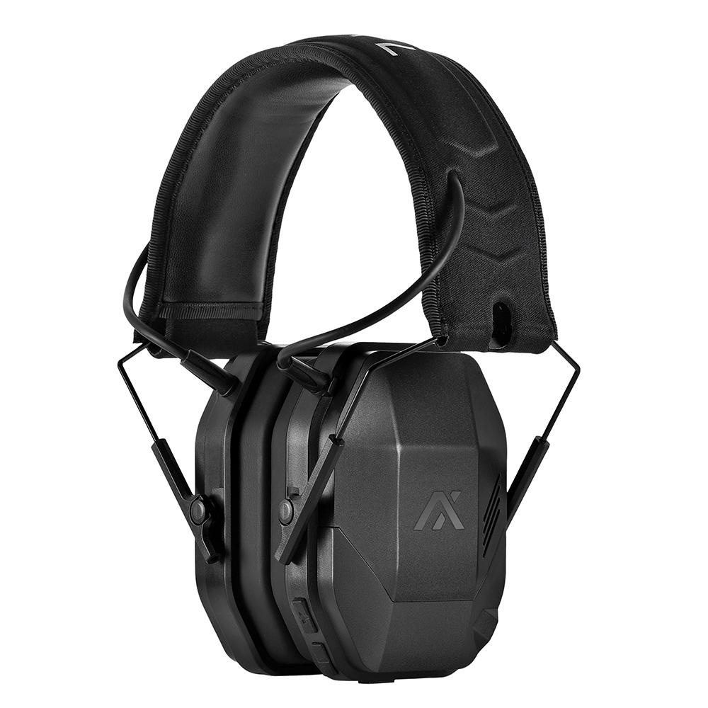 Axil MX Electronic Ear Muffs 25dB Black Picture of AXIL Axil MX Electronic Earmuffs - Retail