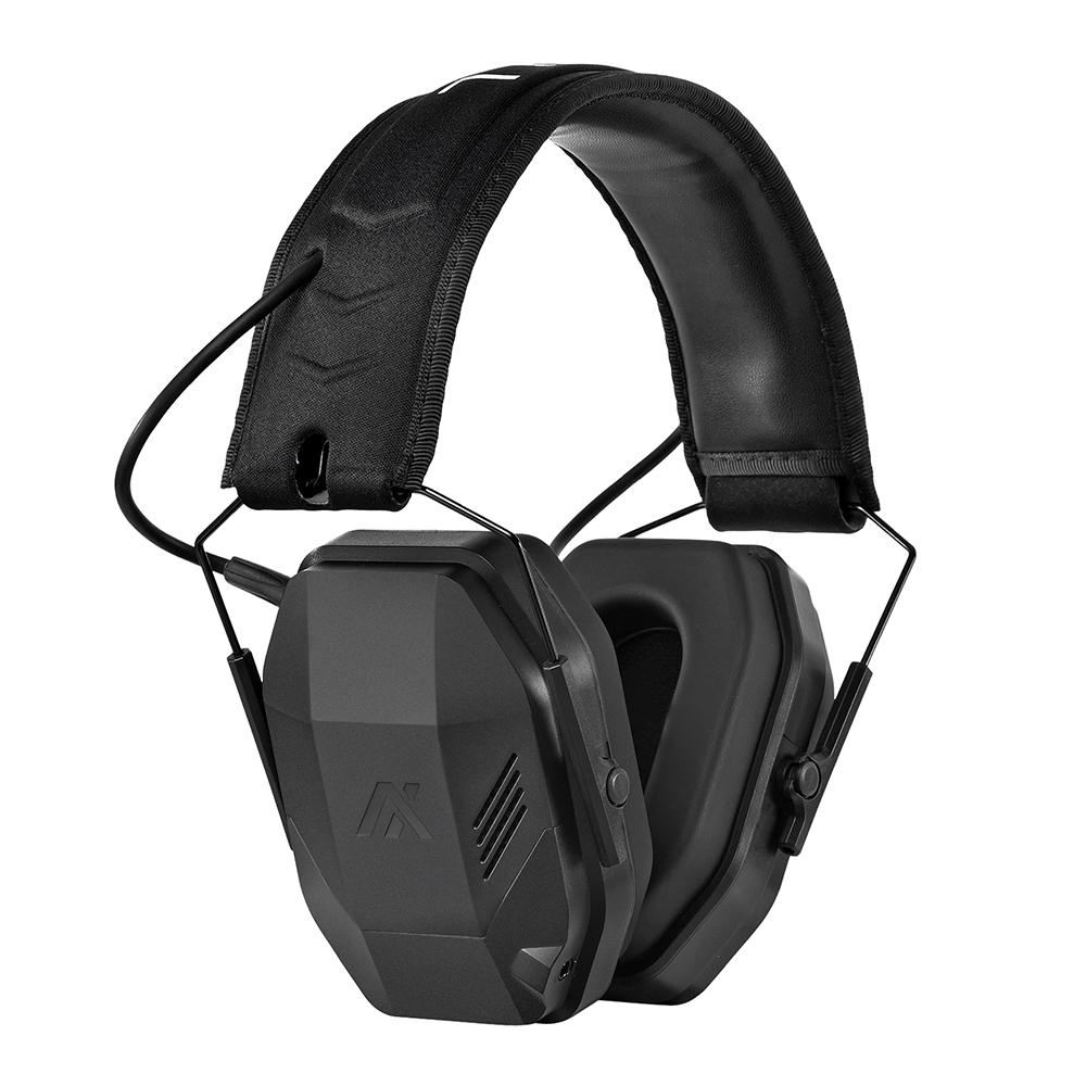 Axil MX Electronic Ear Muffs 25dB Black Picture of AXIL Axil MX Electronic Earmuffs - Retail