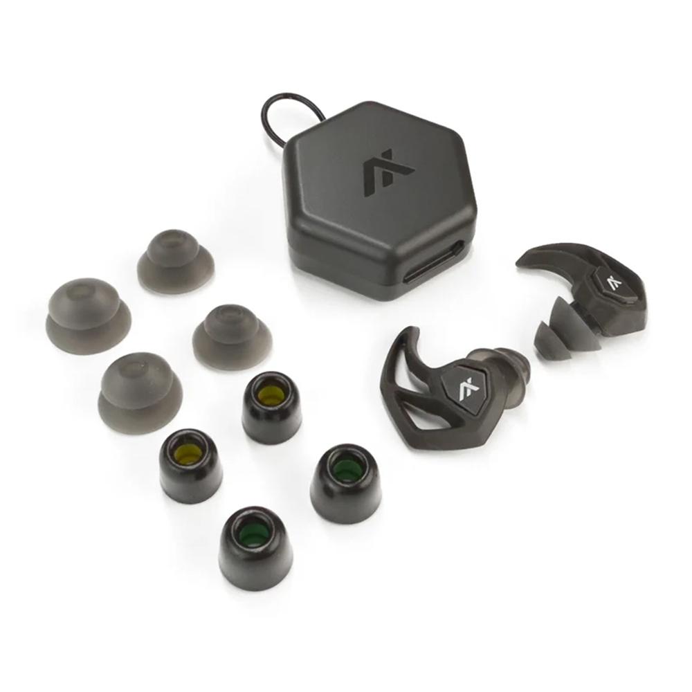Axil X30i Passive Ear Plugs 13-31dB Charcoal Black Picture of AXIL Axil X30i Earplug - Charcoal