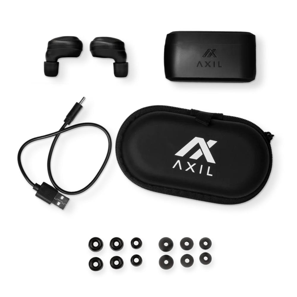 Axil XCOR Pro Electronic Ear Plugs with Bluetooth 21-23dB Black Picture of AXIL Axil XCOR PRO Retail