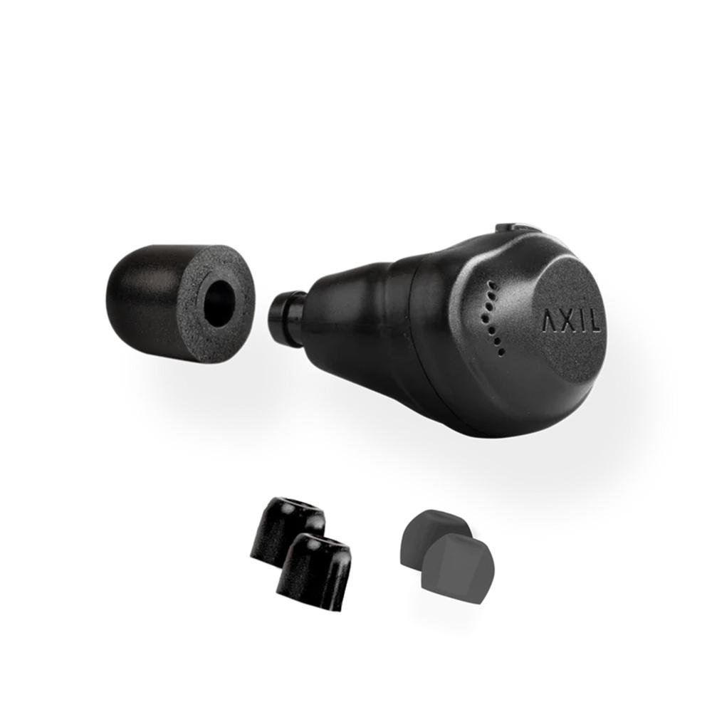 Axil XCOR Pro Electronic Ear Plugs with Bluetooth 21-23dB Black Picture of AXIL Axil XCOR PRO Retail