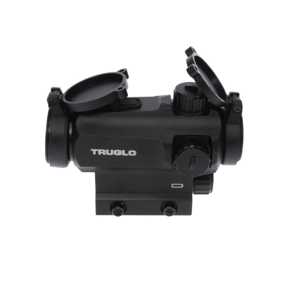 Truglo Prism Red Dot Sight 25mm 6 MOA Illuminated Black Picture of TRUGLO Truglo PRISM PR1 25MM BLK BOX