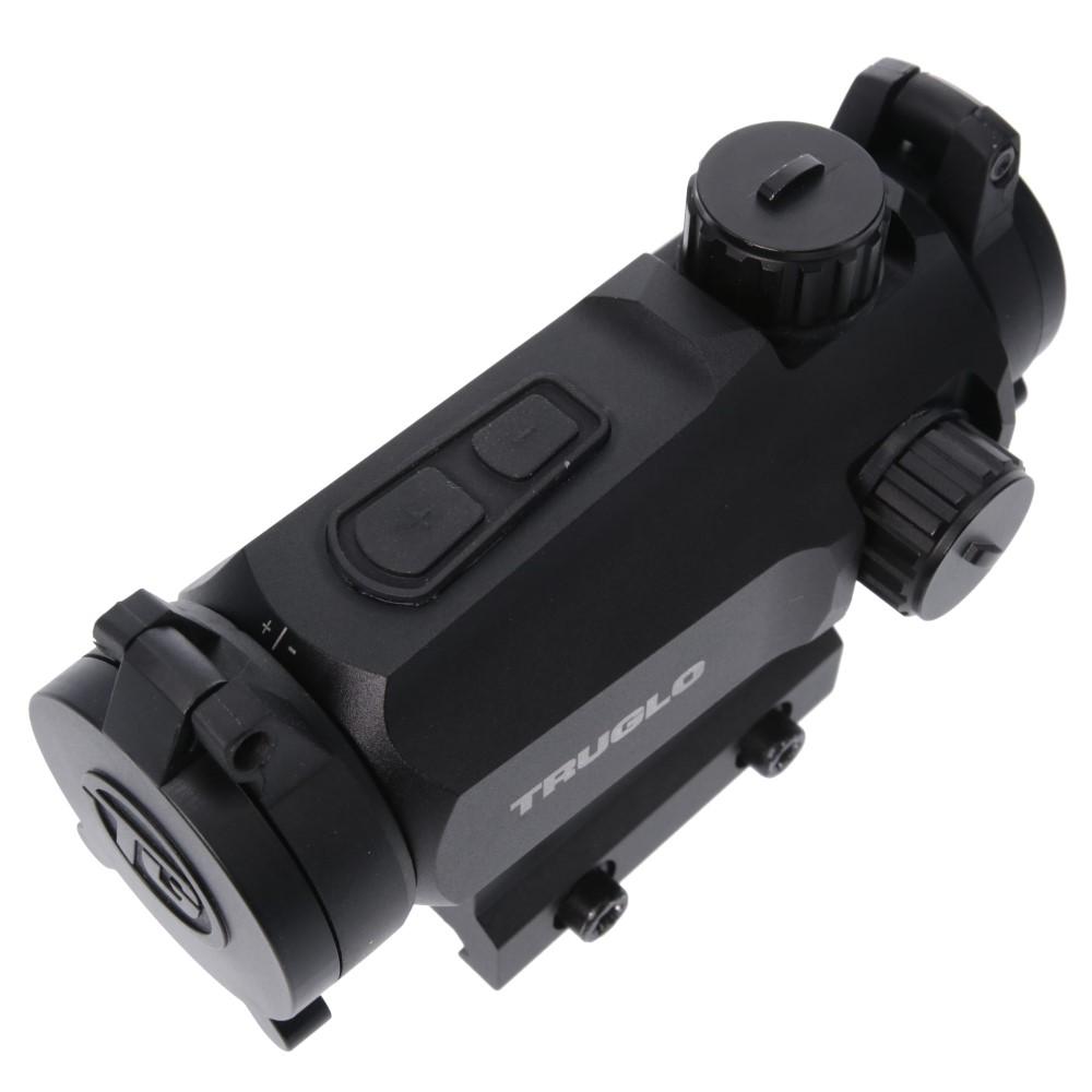 Truglo Prism Red Dot Sight 25mm 6 MOA Illuminated Black Picture of TRUGLO Truglo PRISM PR1 25MM BLK BOX
