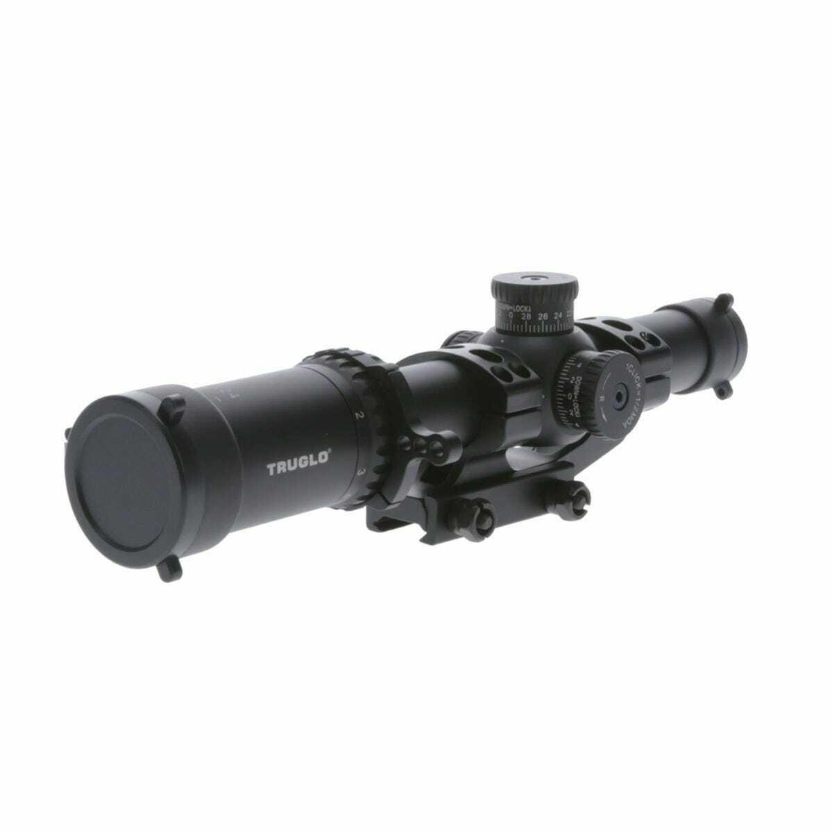 Truglo Omnia Series 1-8x24 Rifle Scope APTR Illuminated Black Picture of TRUGLO SCP OMN 1-8X24 30MM IR SP 1PC