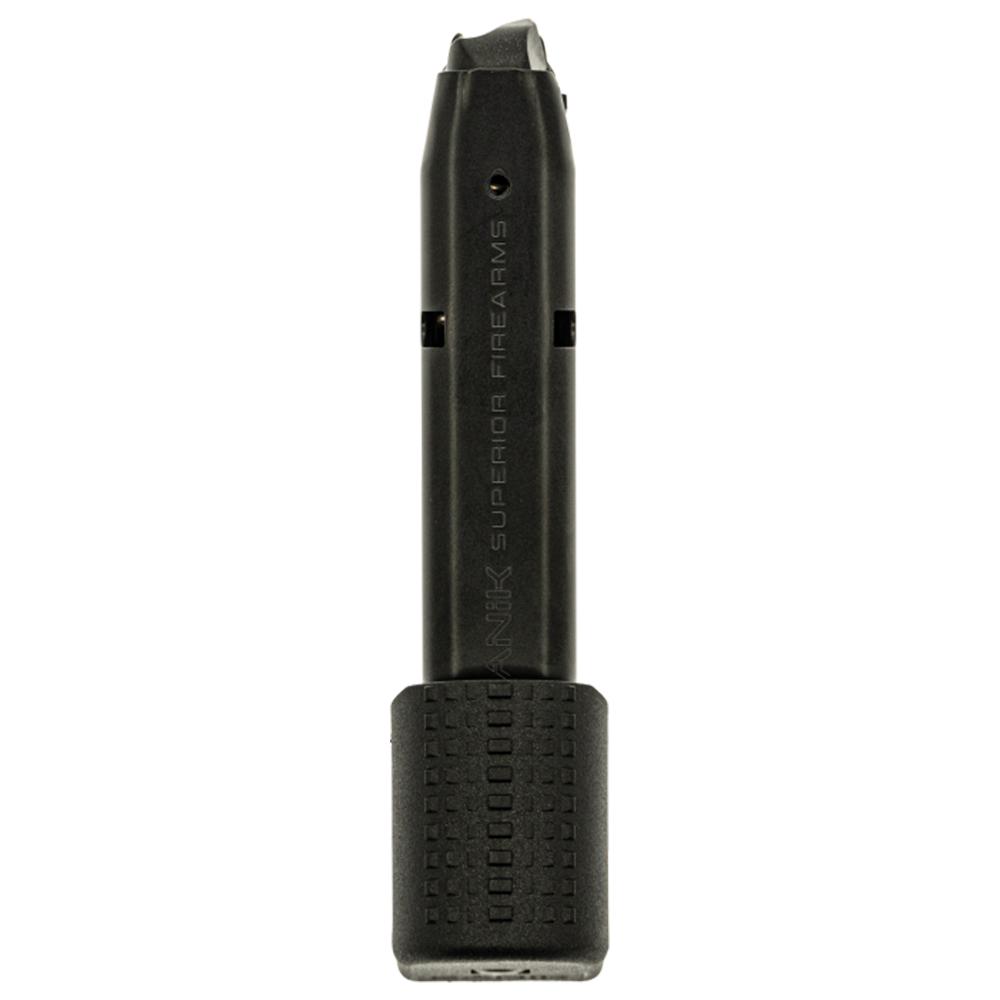 Canik TP9 Elite Sub-Compact Handgun Magazine with +3 Extension 9mm Luger 15/rd Picture of Century Arms Canik Magazine Sub Compact 15 Rd w/ +3 Ext TP9 Elite SC/METE SC
