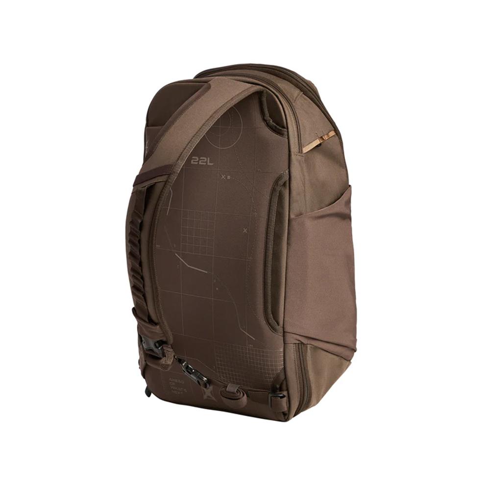 VertX Gamut 22L Sling Bag Cedar Brown Picture of Fechheimer-Vertx VERTX GAMUT 22L SLING BAG CEDAR BRN