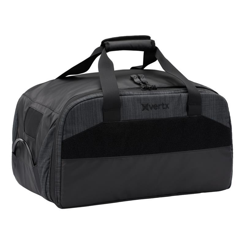 VertX Course of Fire (COF) Heavy Range Bag - Heather Black / Galaxy Black Picture of Fechheimer-Vertx COF HEAVY RANGE BAG HEATHER BLACK/GALAXY BLACK