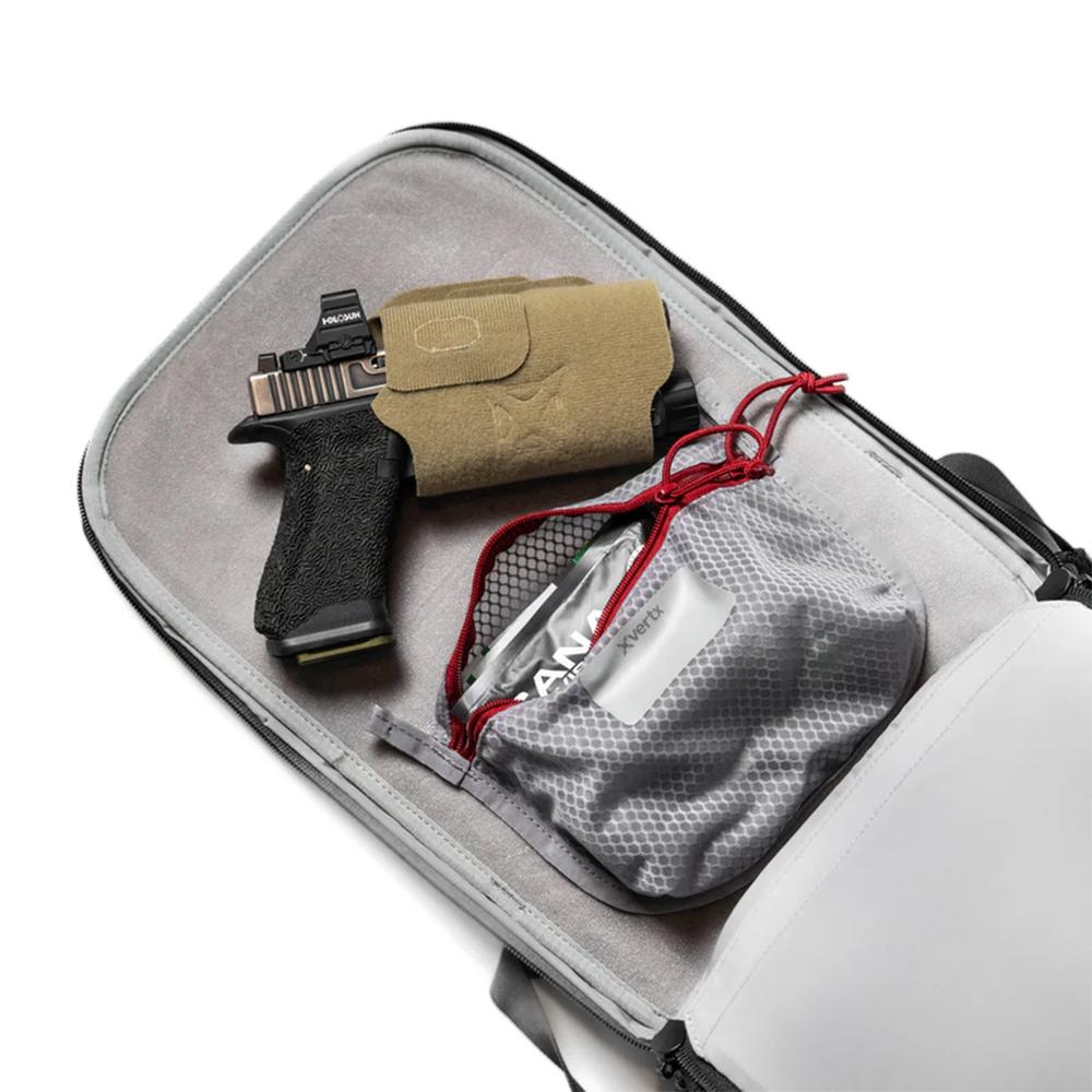 VertX Gamut 22L Backpack Slate Grey Picture of Fechheimer-Vertx VERTX GAMUT 22L PACK SLATE GRY/BLK