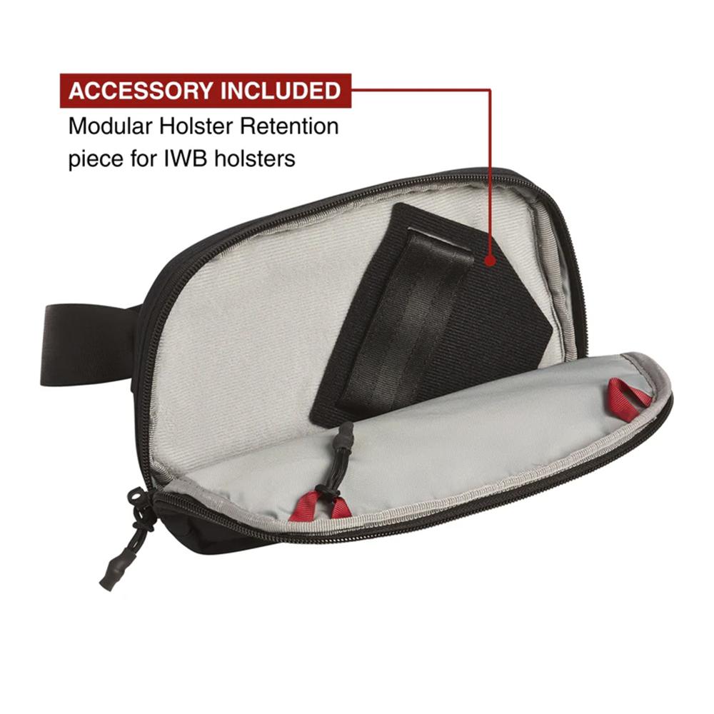 VertX Everyday Fanny Pack 2.1 Black Picture of Fechheimer-Vertx VERTX EVERYDAY FANNY PACK 2.1 BLK