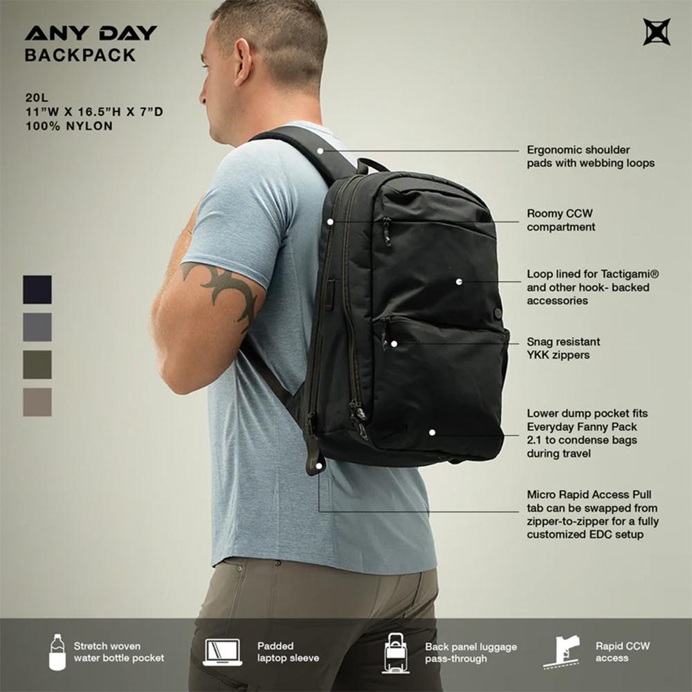 Picture of Fechheimer-Vertx VERTX ANY DAY BACKPACK OUTPOST TAN