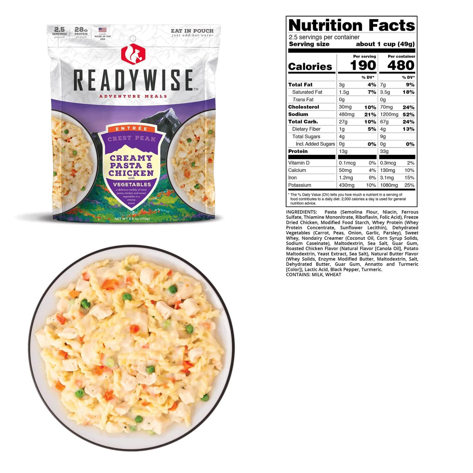 ReadyWise Camping Favorites Pack - 9/ct Box Picture of ReadyWise Company ReadyWise Camping Favorites - 9 Ct Pack