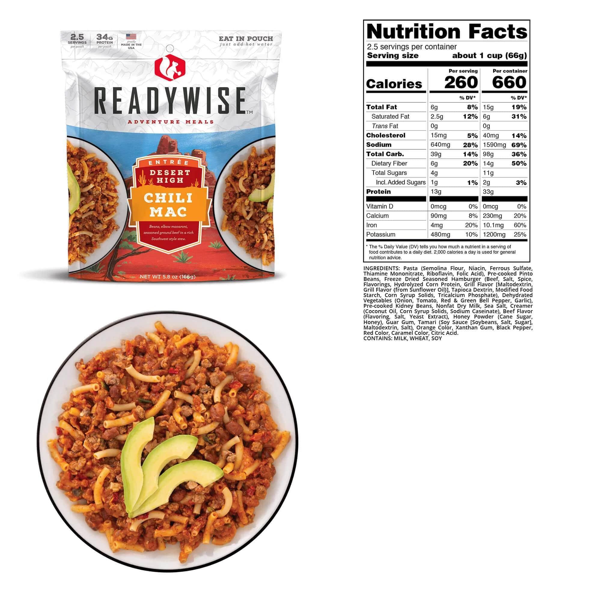 ReadyWise Camping Favorites Pack - 9/ct Box Picture of ReadyWise Company ReadyWise Camping Favorites - 9 Ct Pack