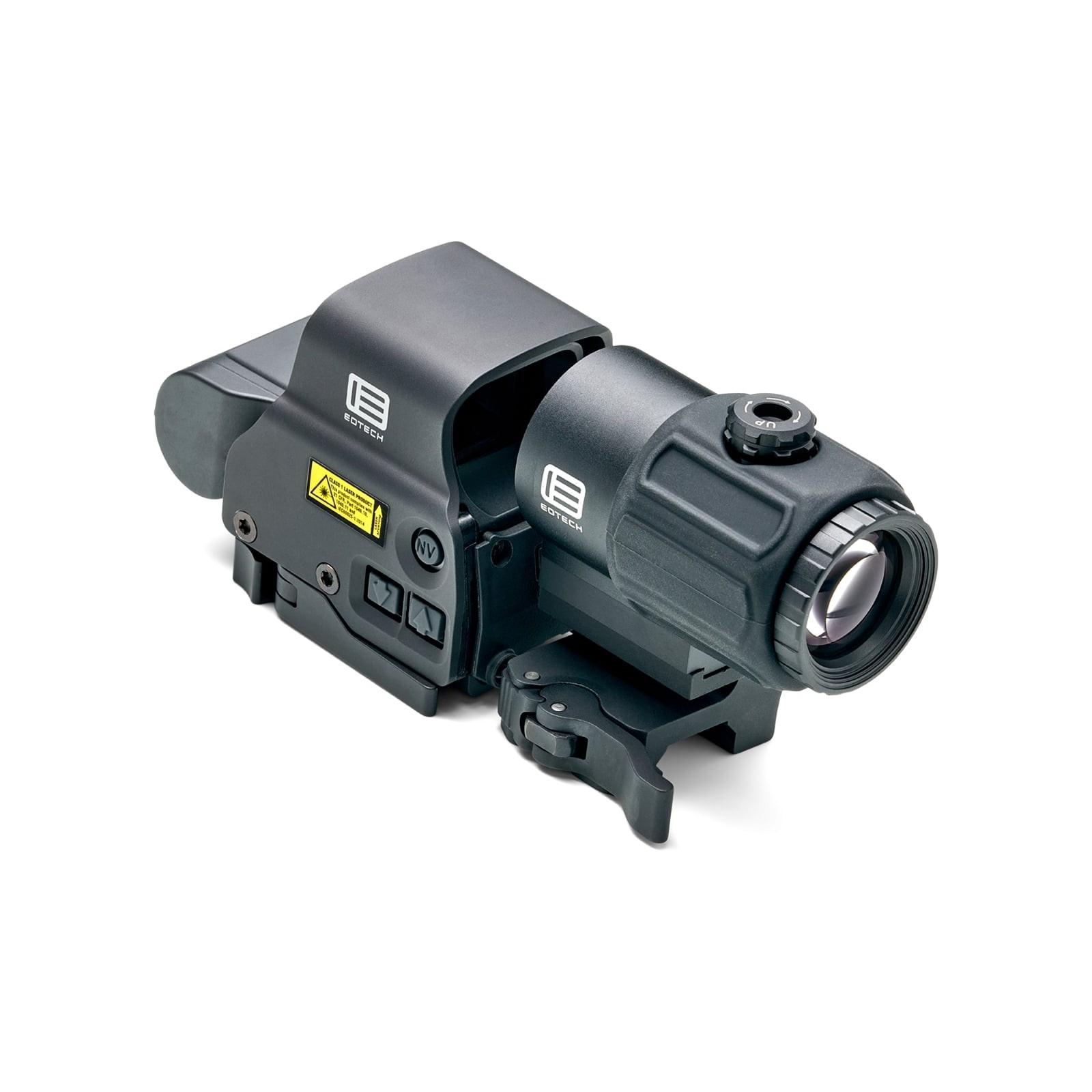 EOTech HHS VI 3x Holographic Sight 2-Dot Reticle Illuminated Black Picture of L-3 Communications- Eotech Holographic Hybrid Sights System incl EXPS3-2 HWS G43 mag w/ QD mount
