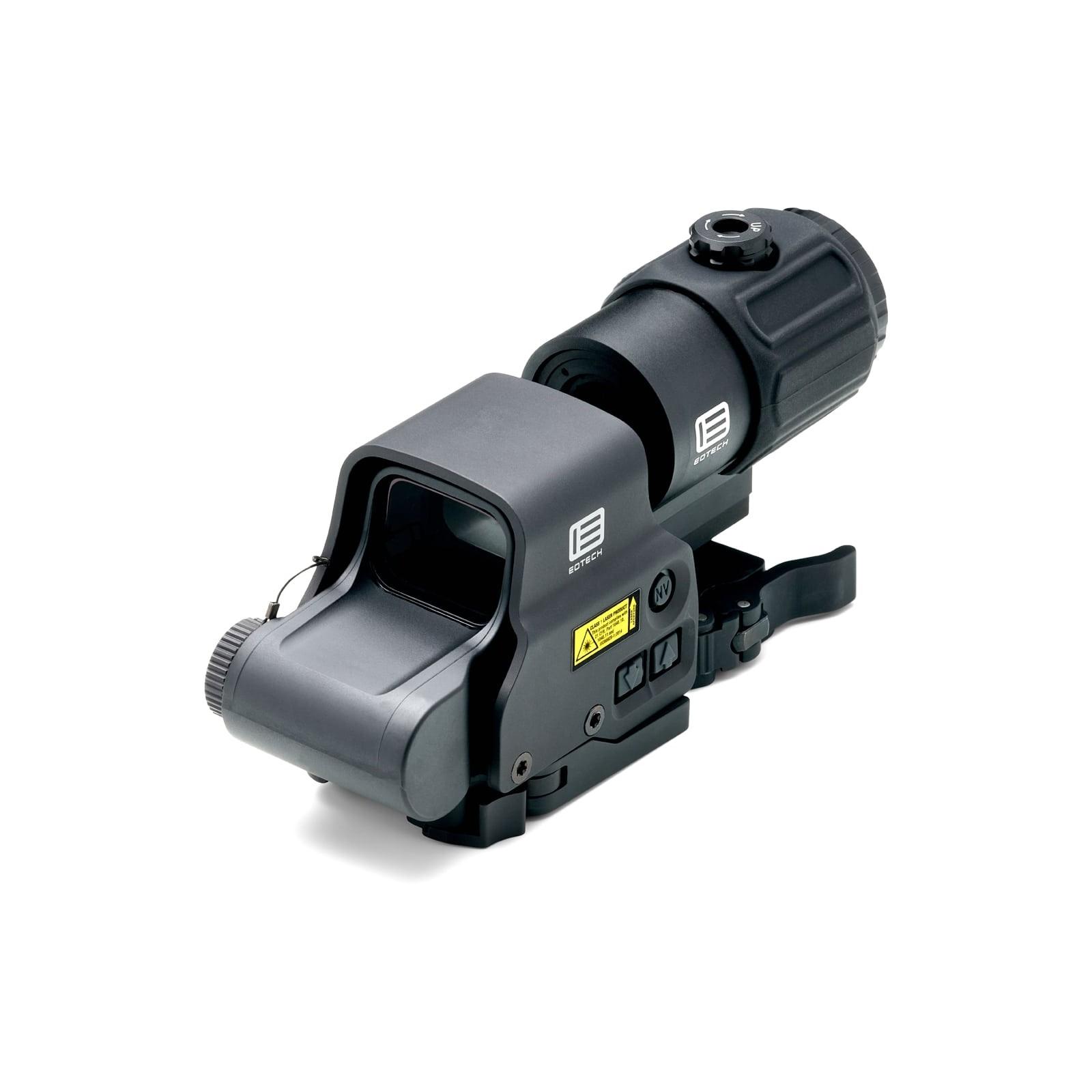 EOTech HHS VI 3x Holographic Sight 2-Dot Reticle Illuminated Black Picture of L-3 Communications- Eotech Holographic Hybrid Sights System incl EXPS3-2 HWS G43 mag w/ QD mount