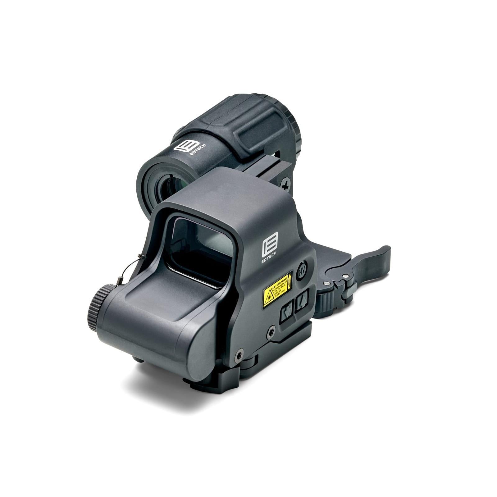 EOTech HHS VI 3x Holographic Sight 2-Dot Reticle Illuminated Black Picture of L-3 Communications- Eotech Holographic Hybrid Sights System incl EXPS3-2 HWS G43 mag w/ QD mount