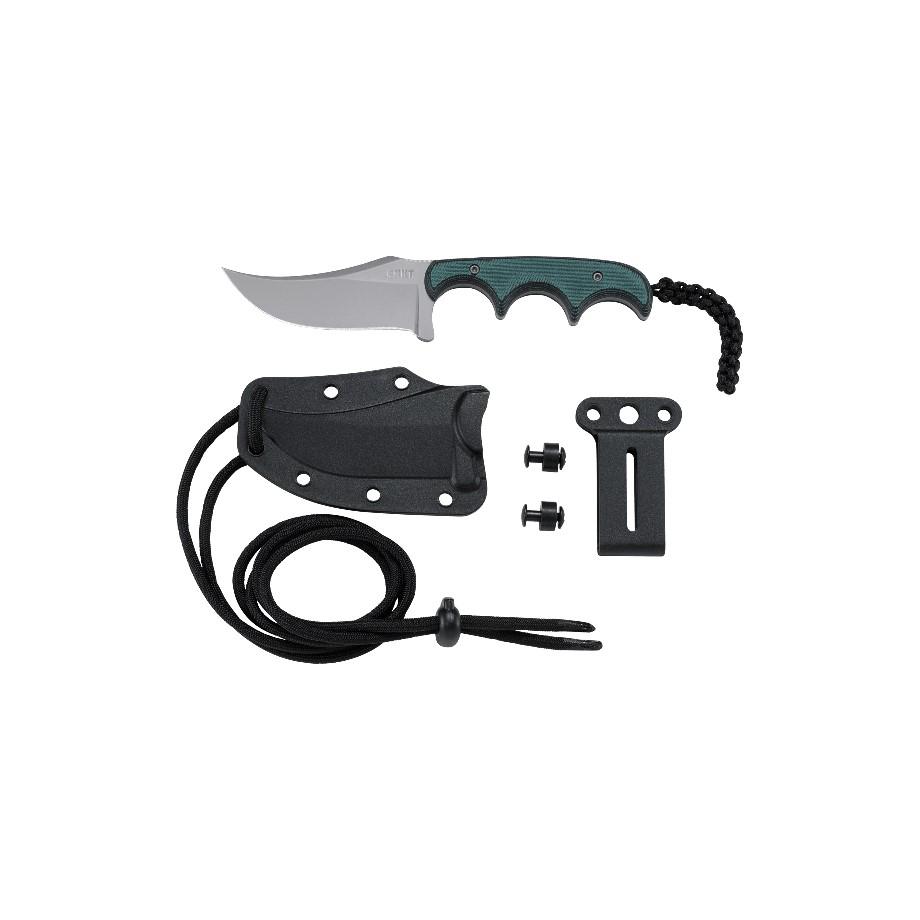 CRKT Minimalist Persian 2 3/4" Blade Teal Picture of Columbia River Knife & Tool MINIMALIST PERSIAN