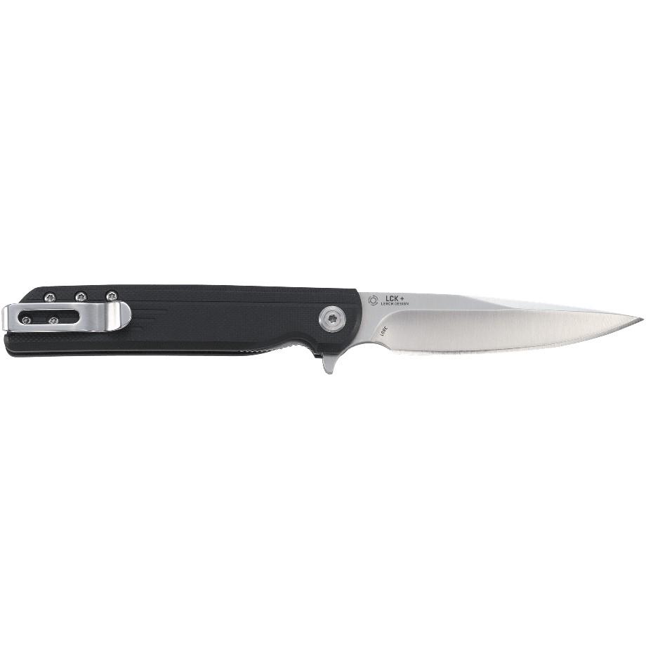 CRKT LCK+ Folding Knife Assisted Opening 3 1/3" Blade Black Picture of Columbia River Knife & Tool LCK BLACK