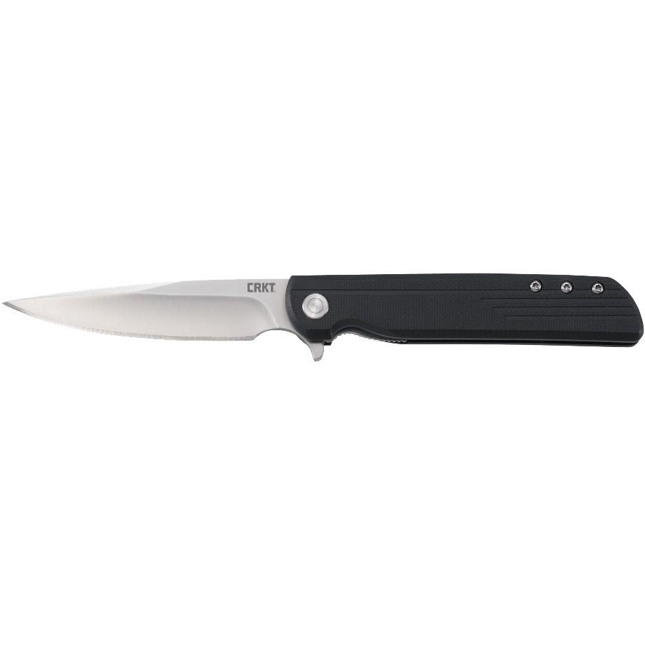 CRKT LCK+ Folding Knife Assisted Opening 3 1/3" Blade Black Picture of Columbia River Knife & Tool LCK BLACK