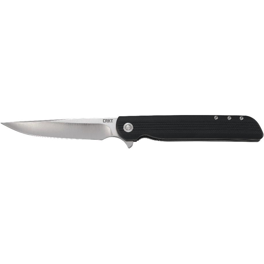 CRKT LCK + Large Folding Knife Assisted Opening 3 3/5" Blade Black Picture of Columbia River Knife & Tool LCK LARGE BLACK