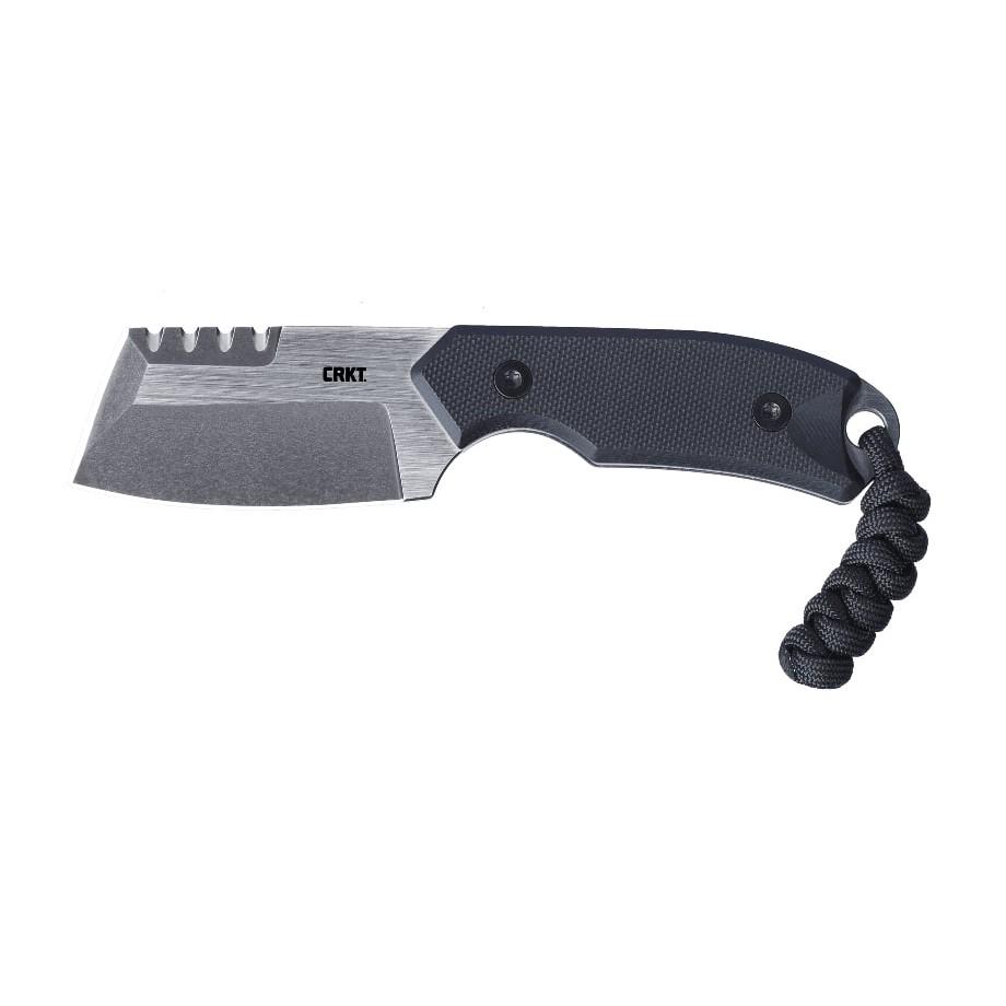 CRKT Razel Compact Fixed Knife 2-3/10" Blade Black Picture of Columbia River Knife & Tool CRKT Razel Compact Silver