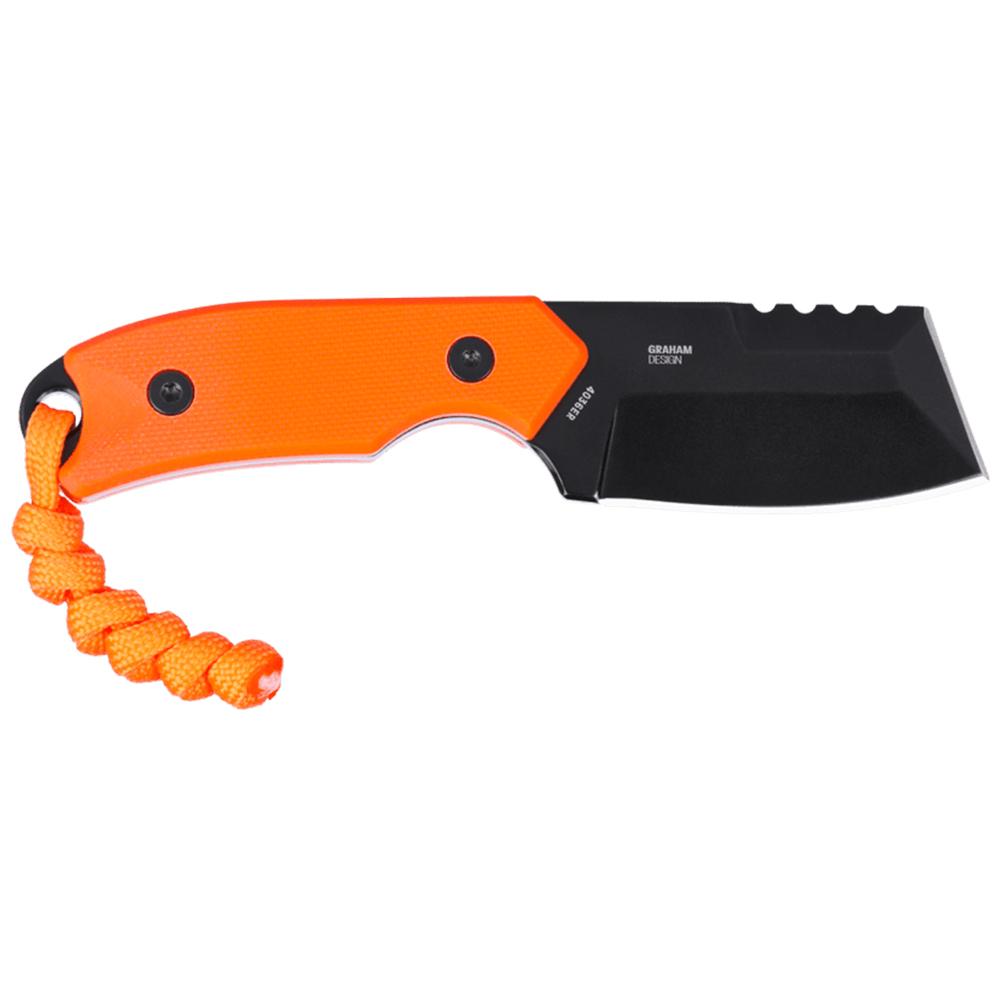 CRKT Razel Compact Fixed Knife 2-3/10 Chisel Blade Orange Picture of Columbia River Knife & Tool CRKT Razel Compact Orange 2.32in Fixed