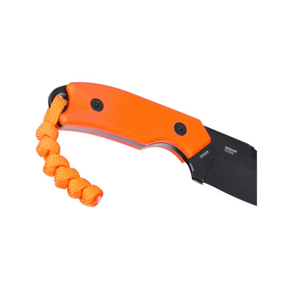 CRKT Razel Compact Fixed Knife 2-3/10 Chisel Blade Orange Picture of Columbia River Knife & Tool CRKT Razel Compact Orange 2.32in Fixed