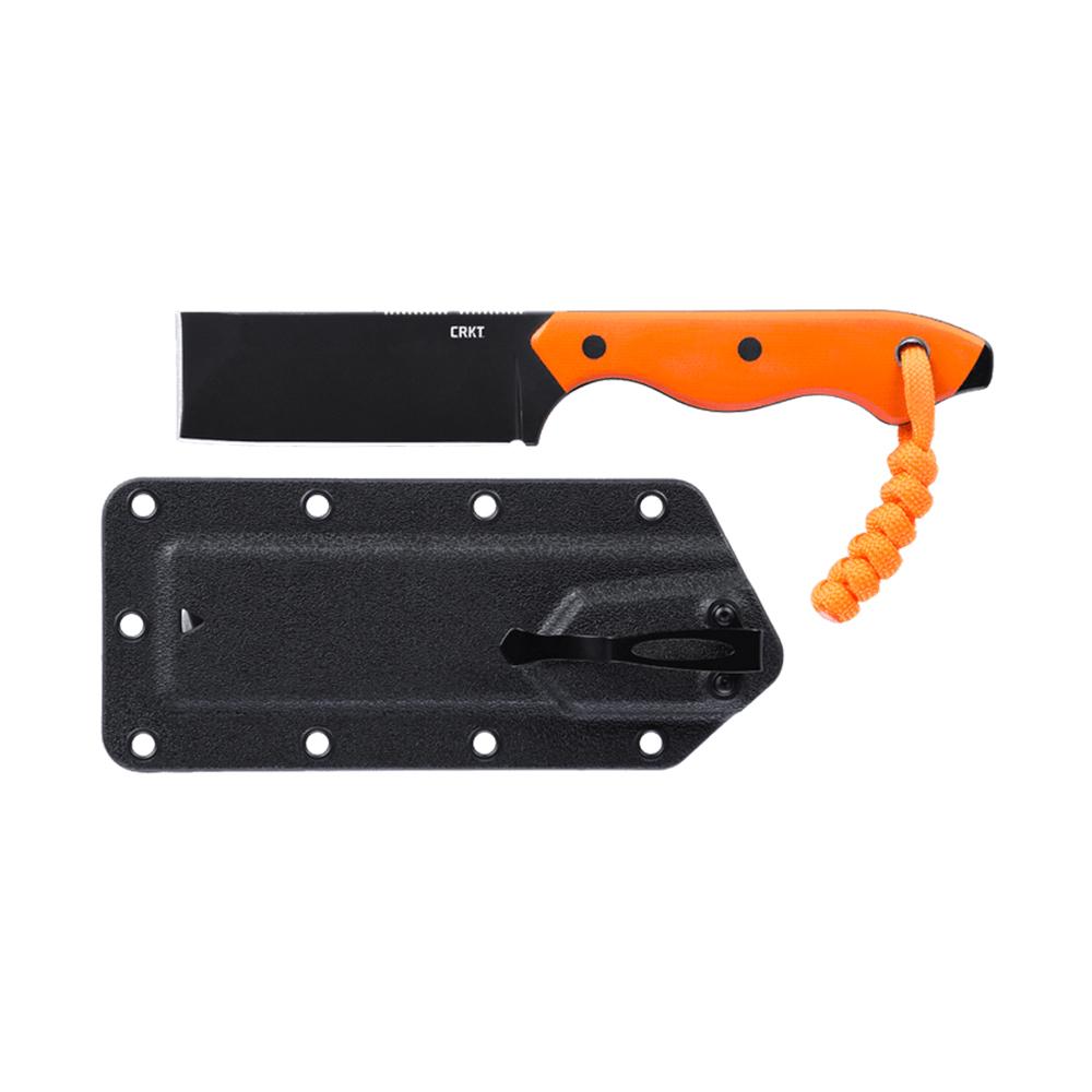 CRKT Razel Fixed Knife 3" Chisel Blade Orange Picture of Columbia River Knife & Tool CRKT Razel Orange 2.97in Fixed