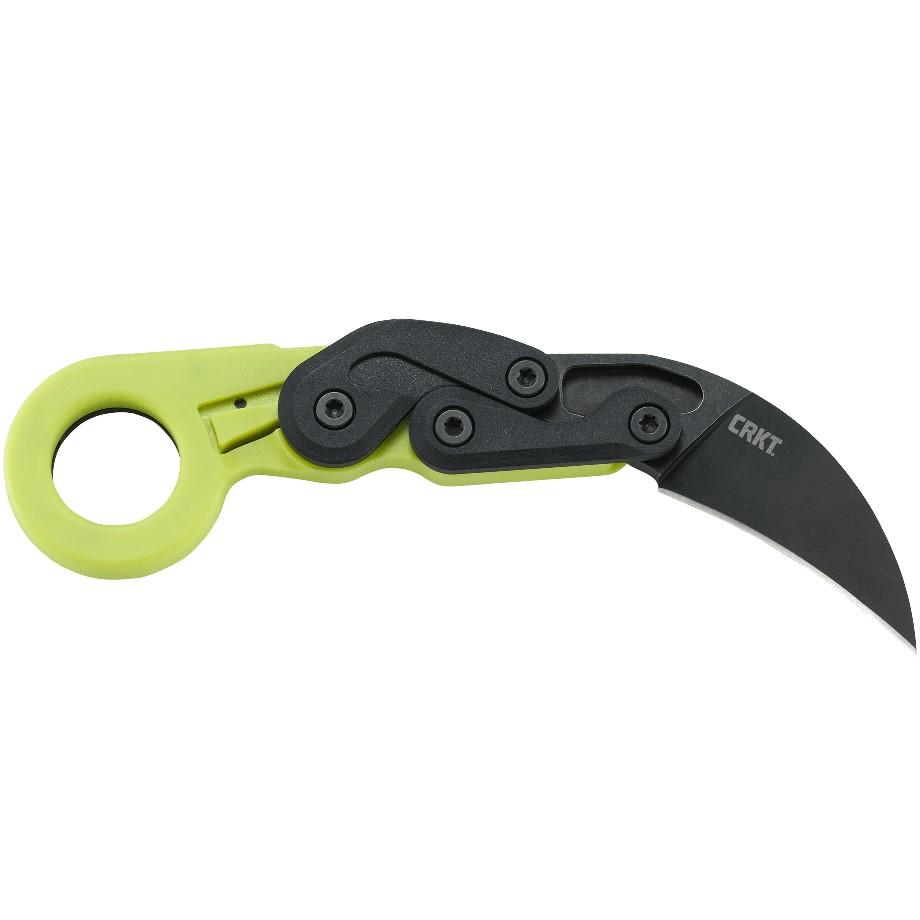 CRKT Provoke Zap Folding Knife 2 1/2" Hawkbill Blade Green Picture of Columbia River Knife & Tool PROVOKE ZAP