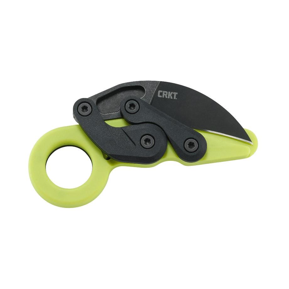 CRKT Provoke Zap Folding Knife 2 1/2" Hawkbill Blade Green Picture of Columbia River Knife & Tool PROVOKE ZAP
