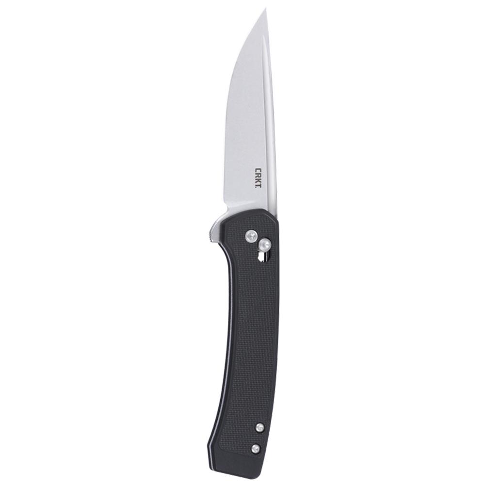 CRKT Q Compact Folding Knife 3" Drop Point Blade Black