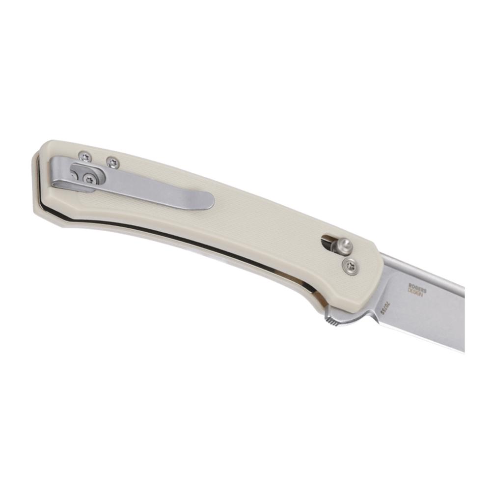 CRKT Q Compact Folding Knife 3" Drop Point Blade Sand Picture of Columbia River Knife & Tool CRKT Q Compact Sand 3.05in Flipper