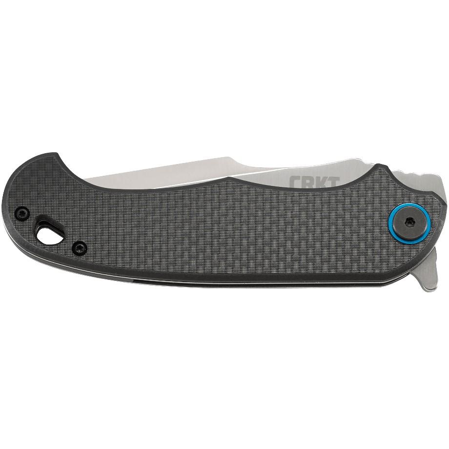 CRKT P.S.D. (Particle. Separation. Device.) Folding Knife Assisted Opening 3 5/8" Blade Carbon Fiber Picture of Columbia River Knife & Tool P.S.D. CARBON FIBER