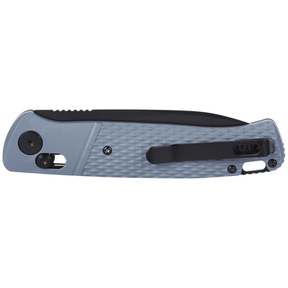CRKT Counterpart Folding Knife 3-2/5" Drop Point Blade Black Grey Picture of Columbia River Knife & Tool Counterpart Gray