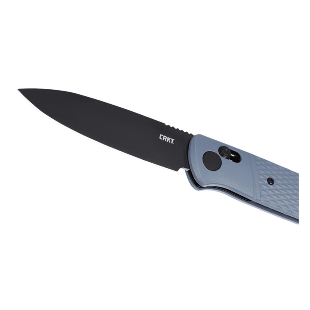 CRKT Counterpart Folding Knife 3-2/5" Drop Point Blade Black Grey Picture of Columbia River Knife & Tool Counterpart Gray