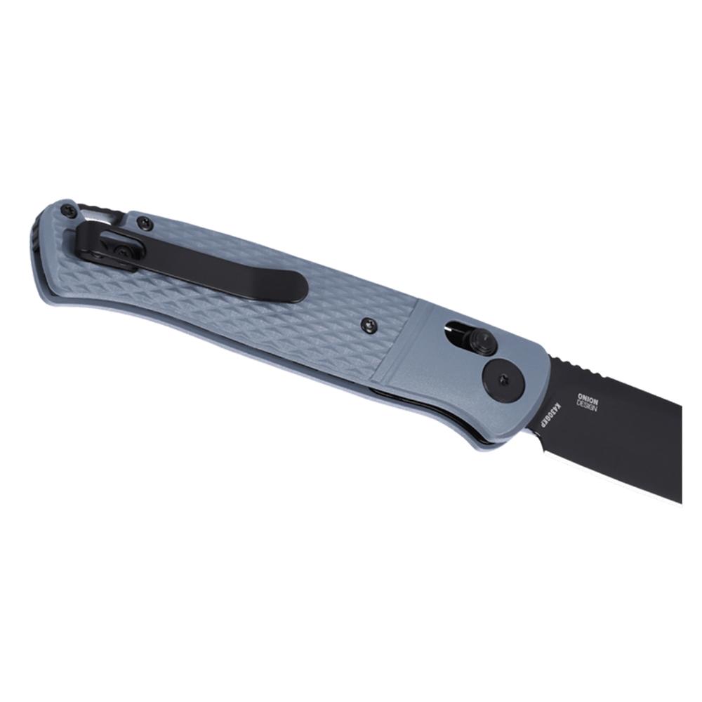 CRKT Counterpart Folding Knife 3-2/5" Drop Point Blade Black Grey Picture of Columbia River Knife & Tool Counterpart Gray
