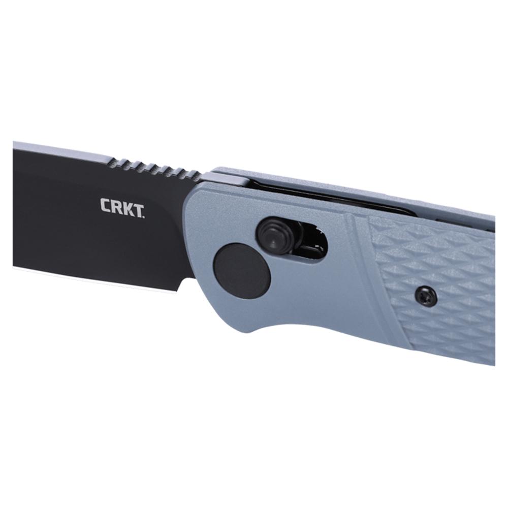 CRKT Counterpart Folding Knife 3-2/5" Drop Point Blade Black Grey Picture of Columbia River Knife & Tool Counterpart Gray