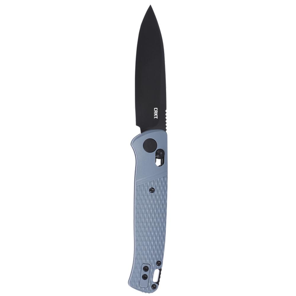 CRKT Counterpart Folding Knife 3-2/5" Drop Point Blade Black Grey Picture of Columbia River Knife & Tool Counterpart Gray