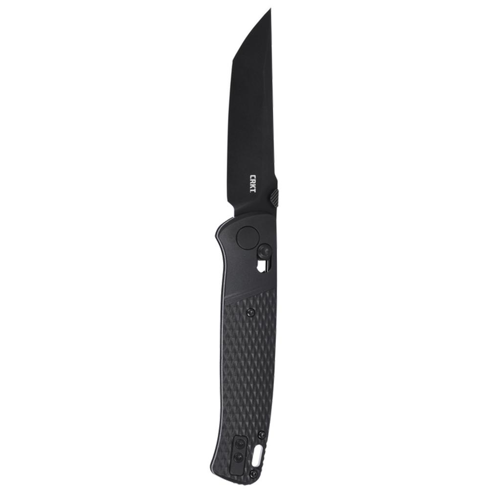 CRKT Counterpart Folding Knife 3-3/10" Tanto Blade Black Picture of Columbia River Knife & Tool Counterpart Blackout